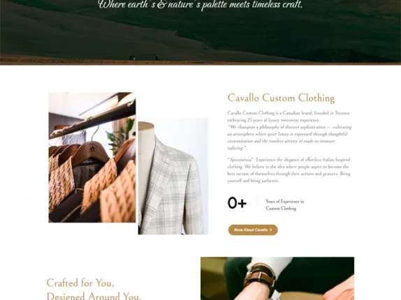 Cavallo Custom Clothing