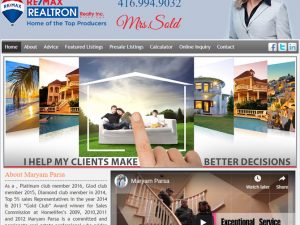 Maryam Parsa Sales Representative Homelife Real Estate